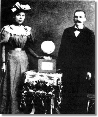 Harrison Graham and his wife, Martha Ann Hubbard Smith Graham